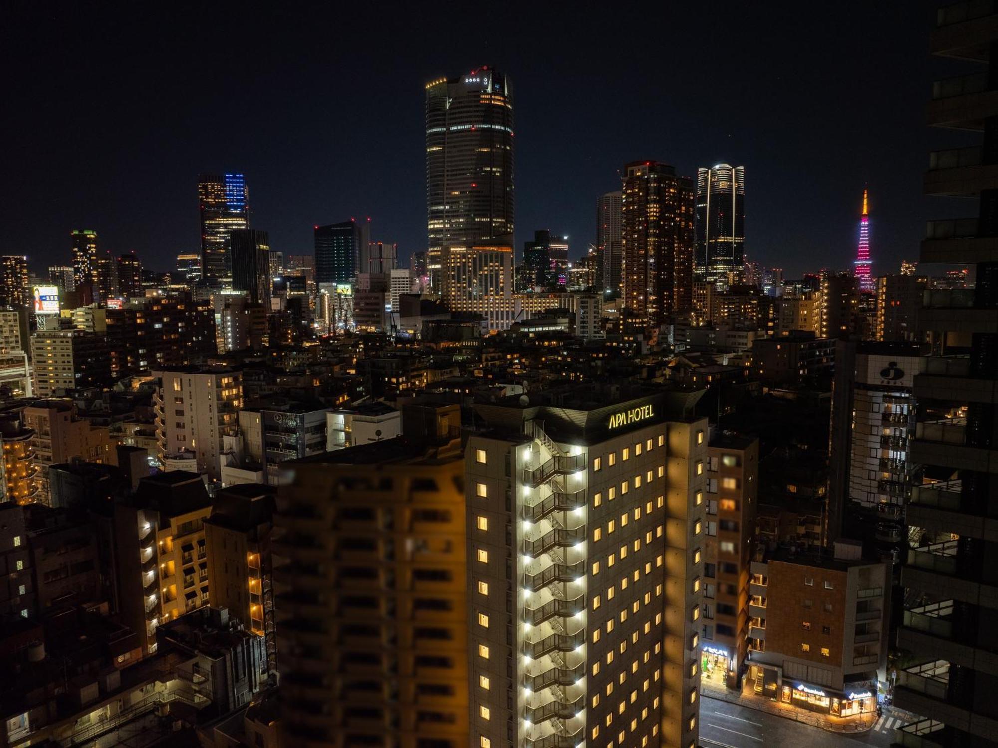 Apa Hotel Nishiazabu Токио Экстерьер фото